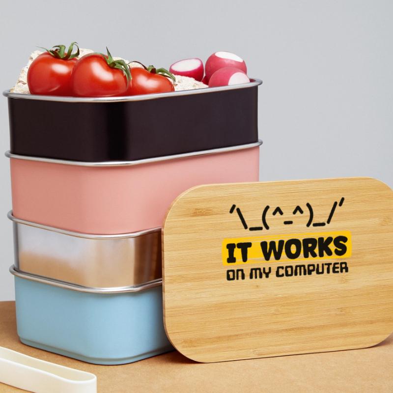 Coden Scripting Computer Geek Developer Statement Lunch Box