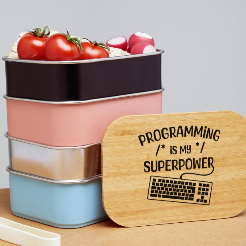 Computerfreak Statement Developer Programmierer Lunch Box