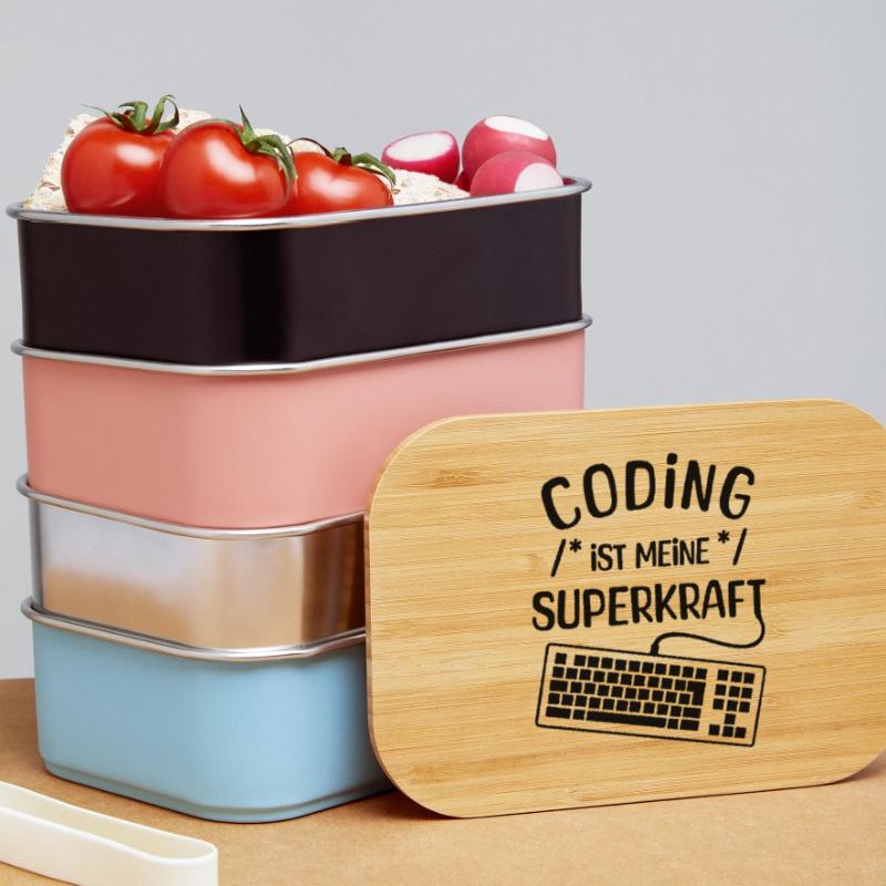 Computer Code Statement Developer Computerfreak Lunch Box