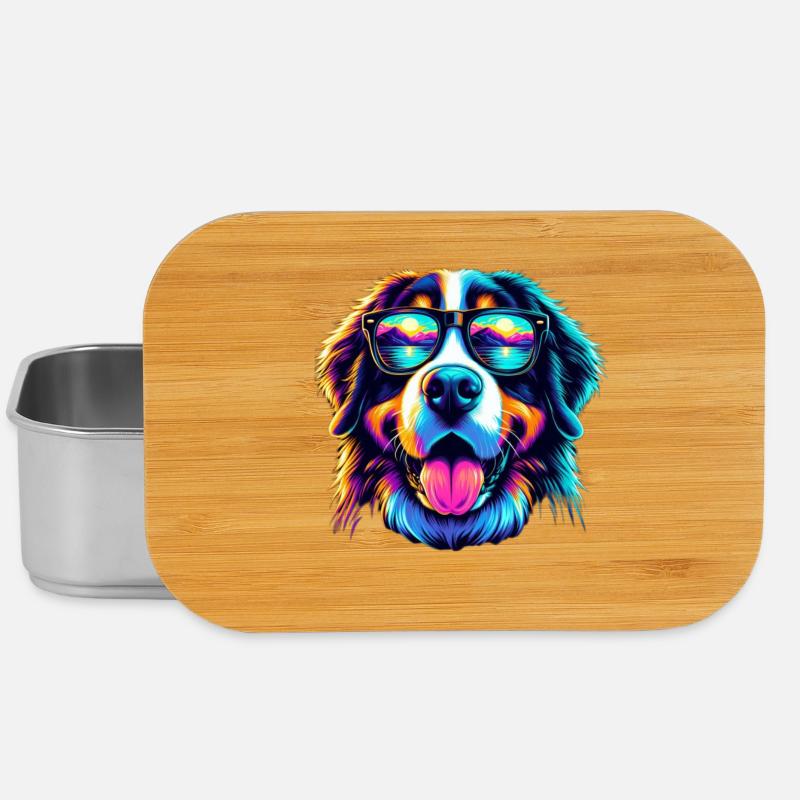 Berner Sennenhund - Lunch Box - Silber