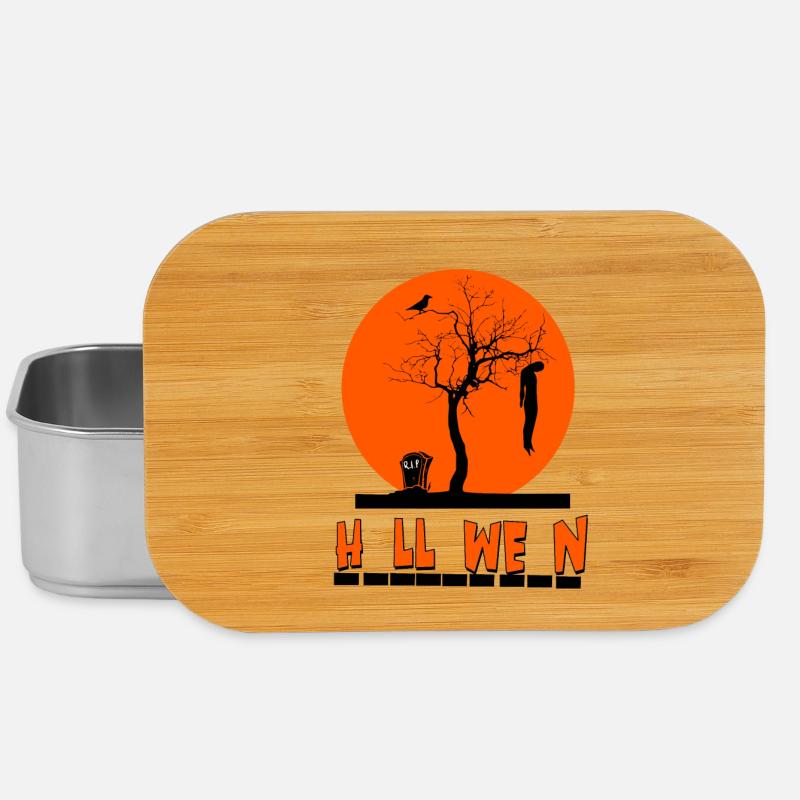 Halloween - Lunch Box - Silber