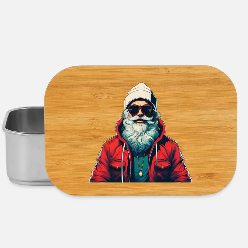 Père Noël urbain - Boîte à goûter - argent