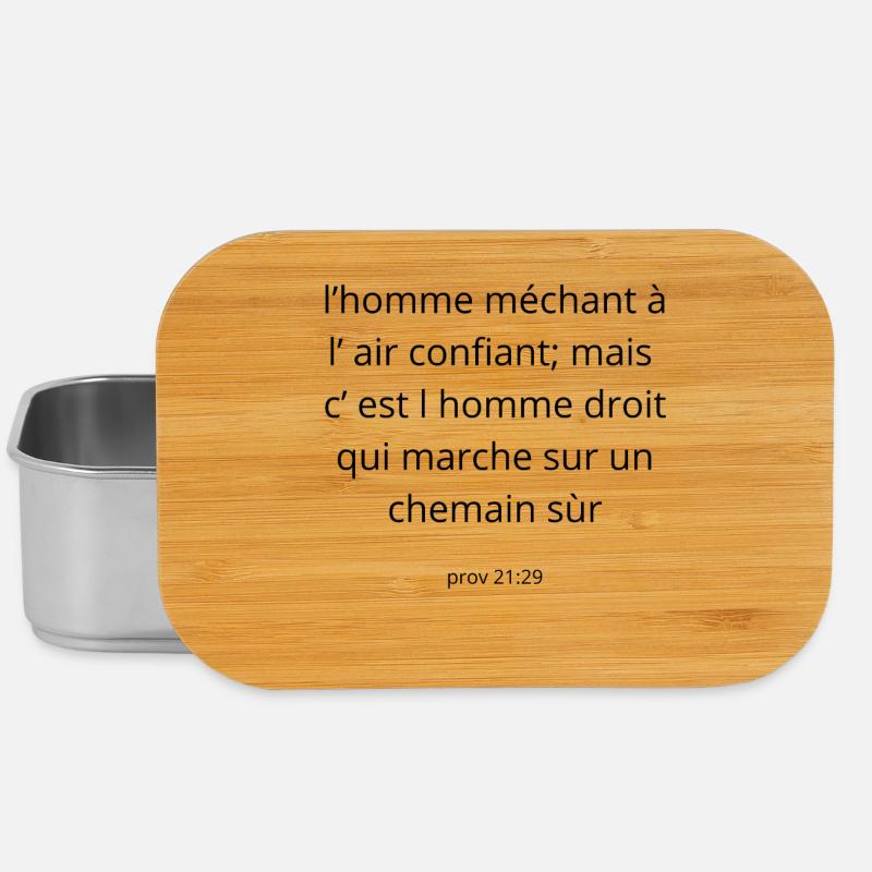 Proverbe - Boîte à goûter - argent