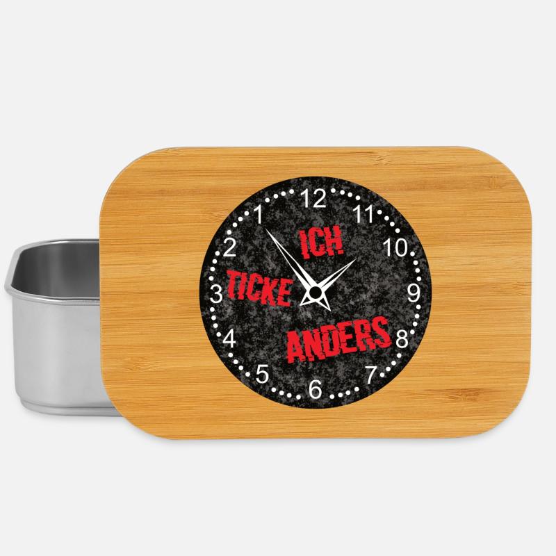uhr - Lunch Box - Silber
