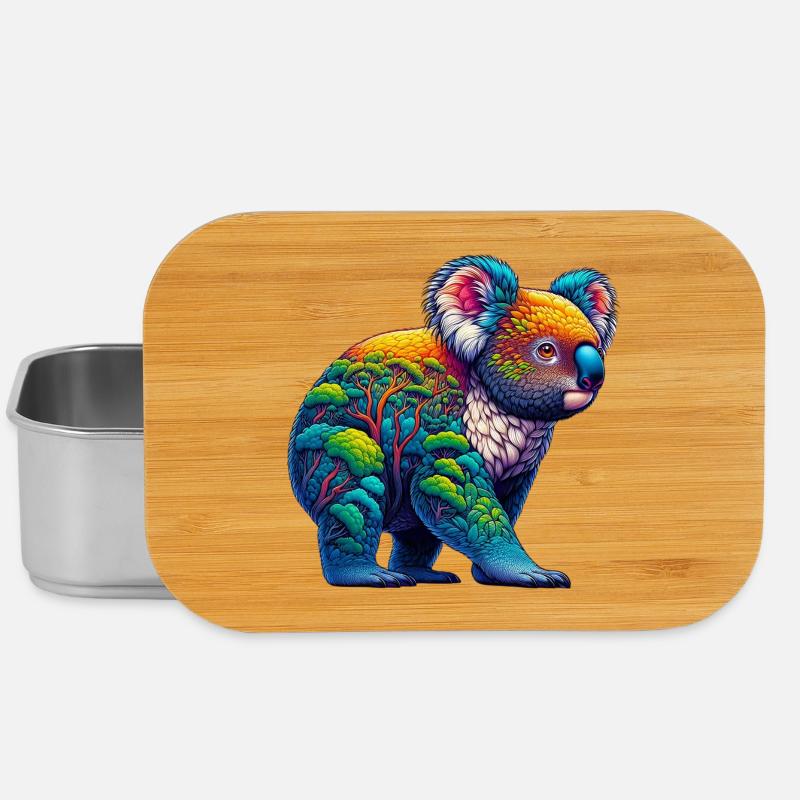 Koala - Boîte à goûter - argent