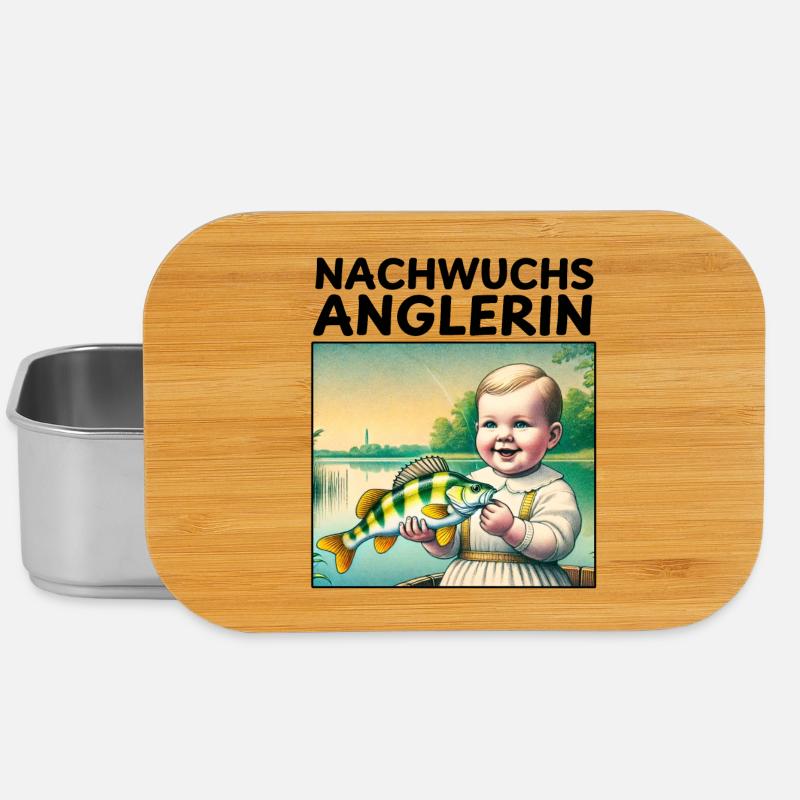 Young angler - Lunch Box - silver