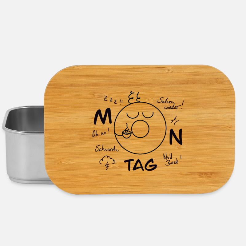 Montag Blues - Lunch Box - Silber