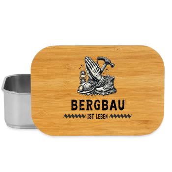 Mining is life - Lunch Box - silver - Front