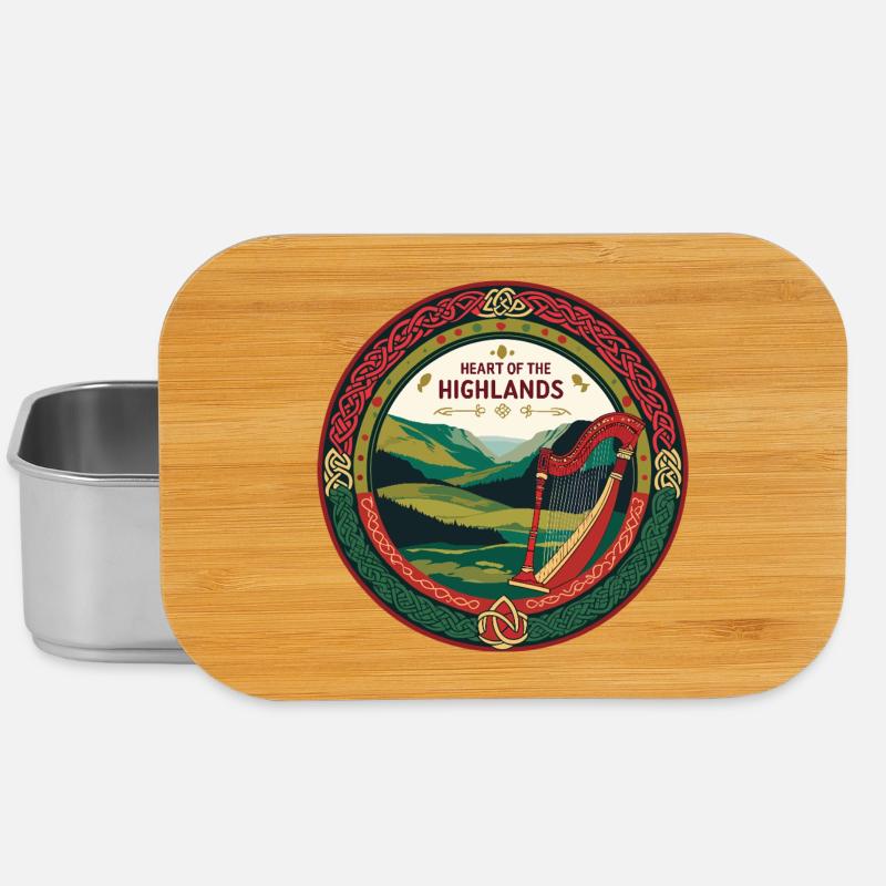 Schottland - Lunch Box - Silber