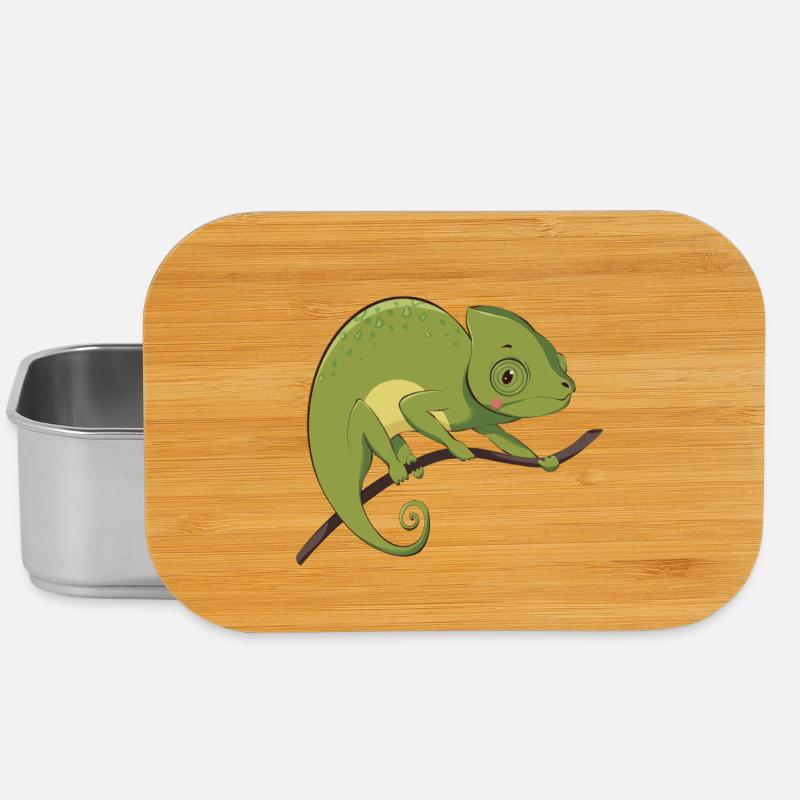 Chameleon - Lunch Box - silver