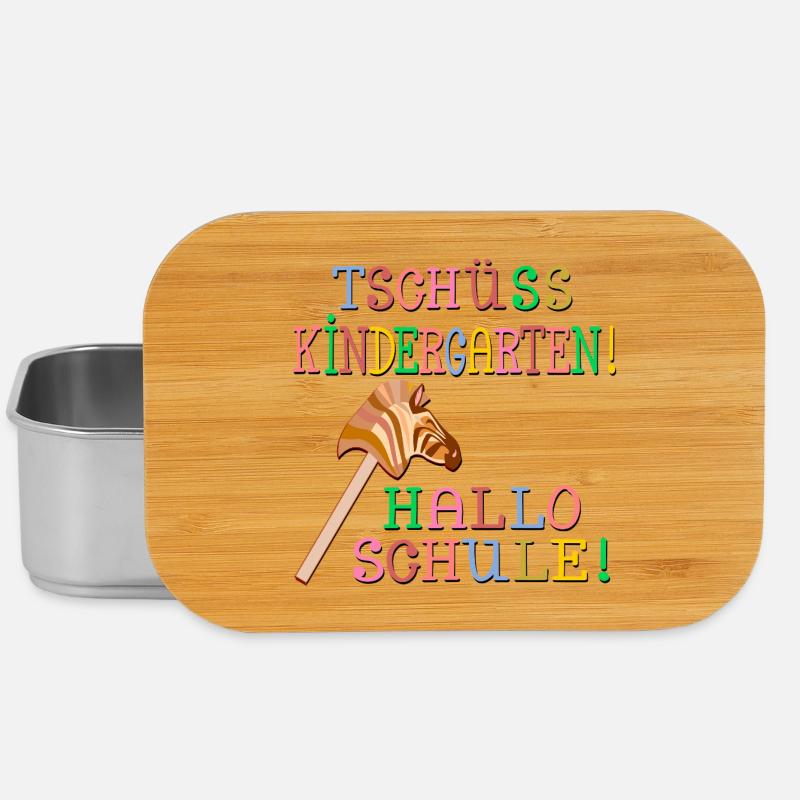 HOBBY HORSING - TSCHÜSS KINDERGARTEN HALLO SCHULE - Lunch Box - Silber