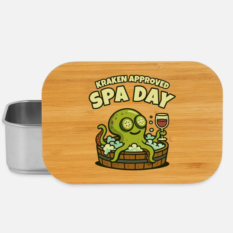 Kraken Spa-Tag - Lunch Box - Silber