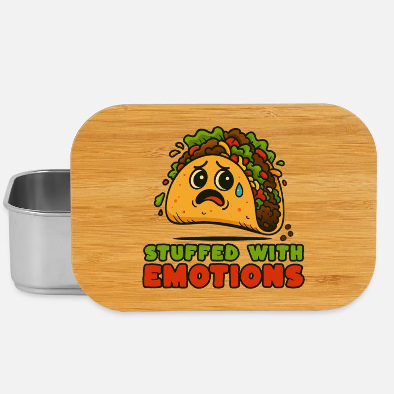 Tacos voller Emotionen - Lunch Box - Silber