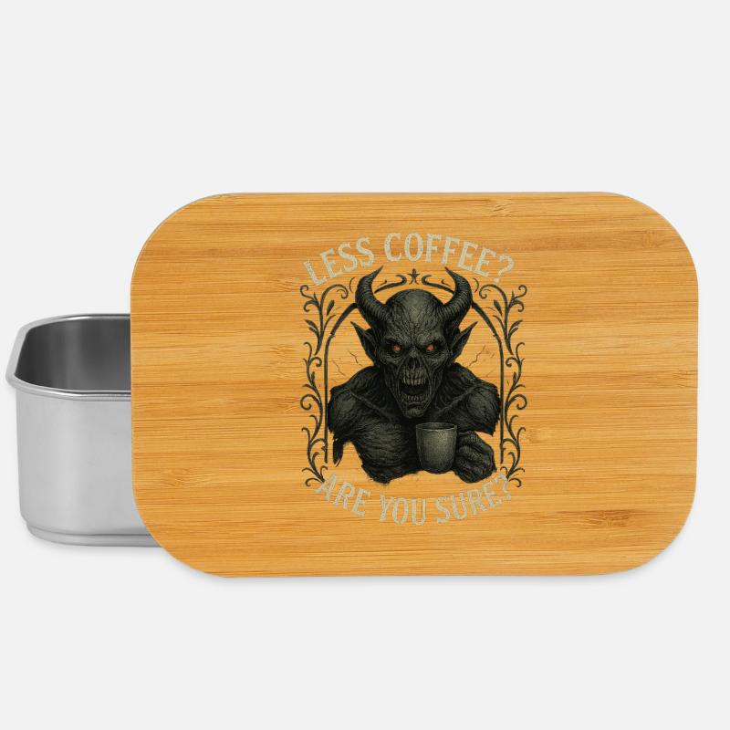 Dark Roast Coffee Demon - Lunch Box - Silber