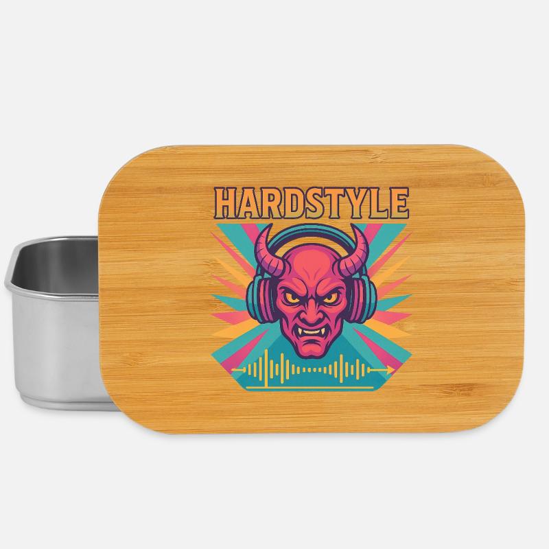 Hardstyle Dämon Design - Lunch Box - Silber