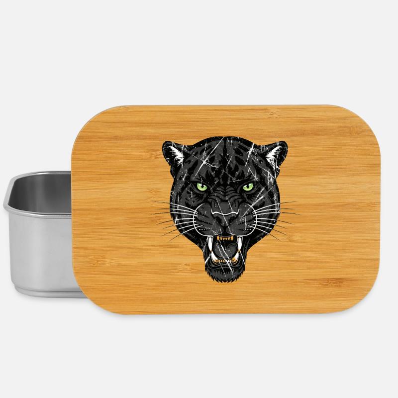Panter - Lunch Box - Silber