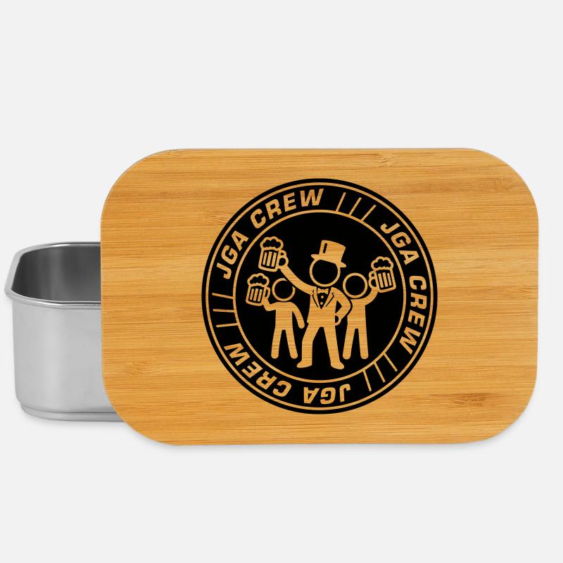 Jga Crew Junggesellenabschied - Lunch Box - Silber