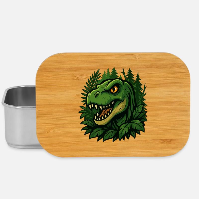 T-Rex - Boîte à goûter - argent