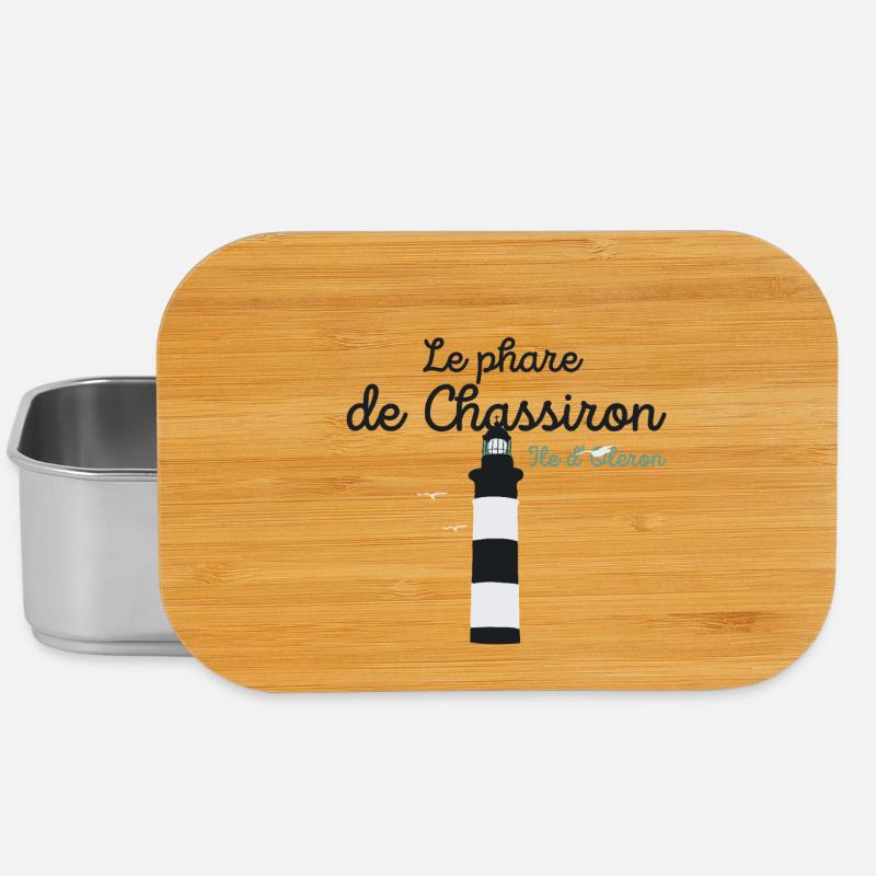Ile d'Oléron phare de Chassiron - Boîte à goûter - argent