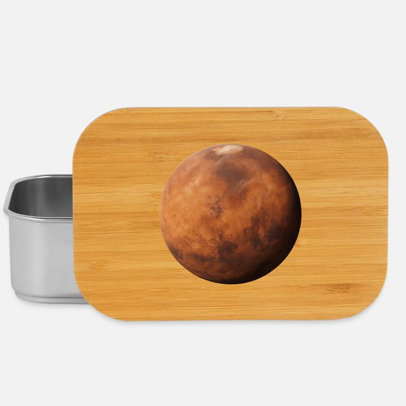 Mars - Planet Mars  - Lunch Box - Silber