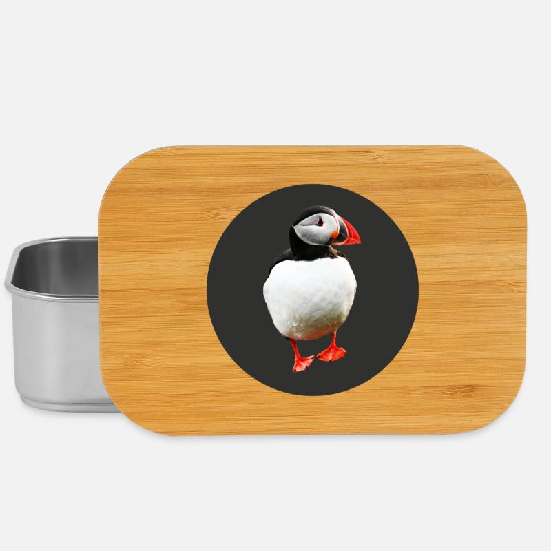 Papageientaucher - Lunch Box - Silber