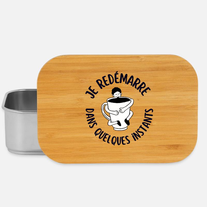 Coffee addict - Lunch Box - silver
