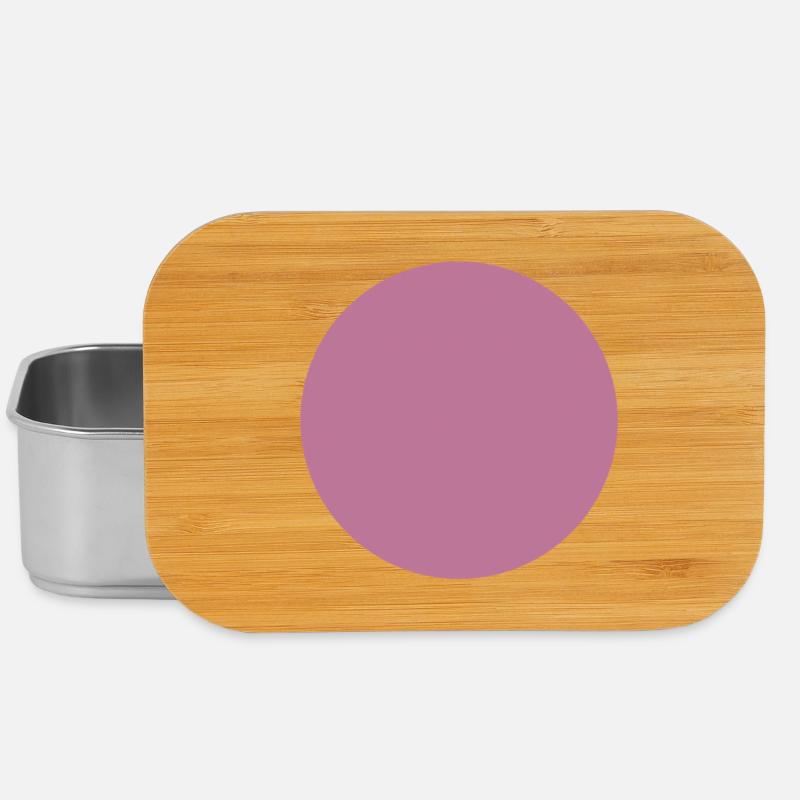 Jeux de couleurs abstraits en rose magenta - Boîte à goûter - argent