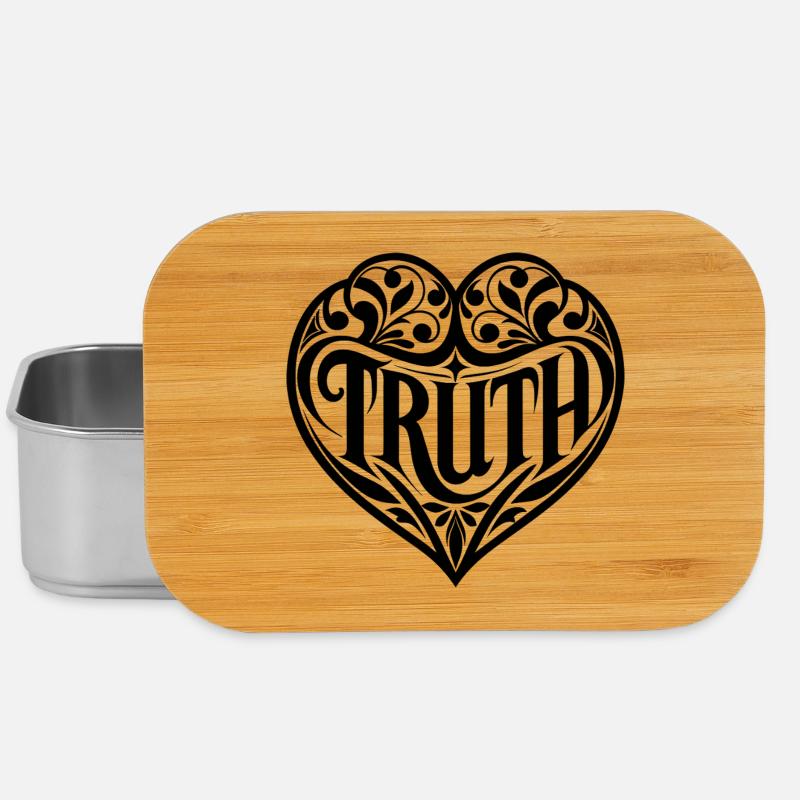 Truth Statement - Lunch Box - Silber