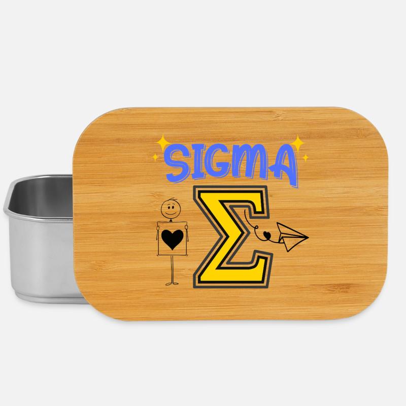 Sigma Youth Words - Lunch Box - silver