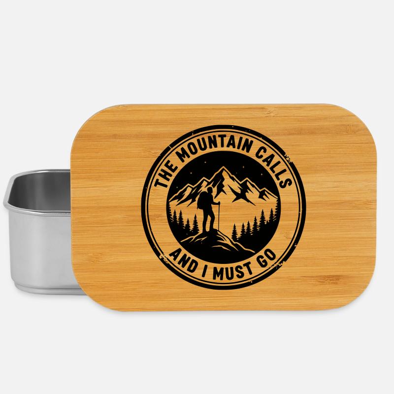 Mountain is calling - Lunch Box - Silber