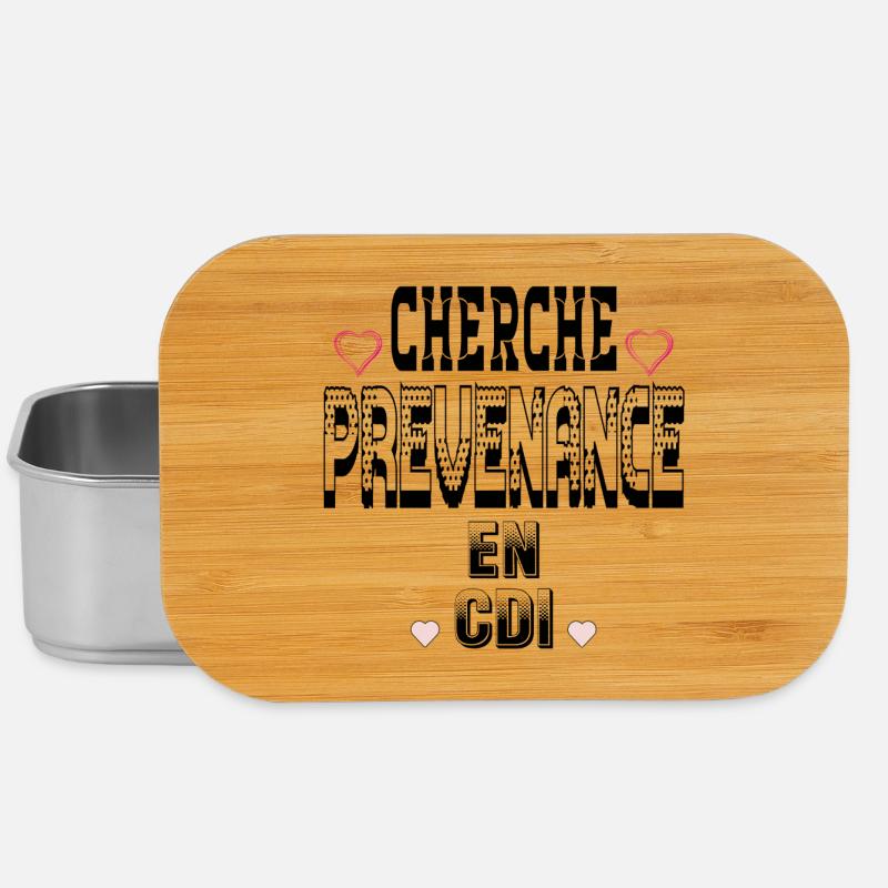 Looking for Thoughtfulness on a permanent contract - Lunch Box - silver