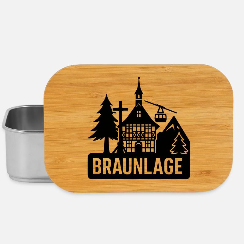 Braunlage Harz - Lunch Box - Silber