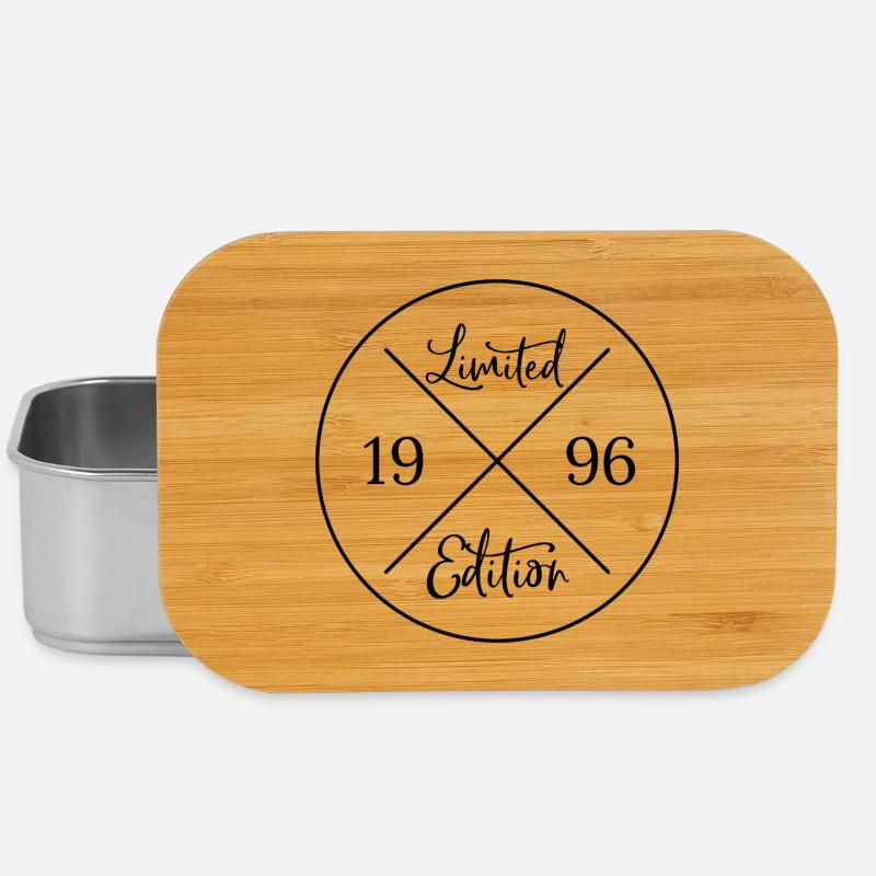 Limited edition 1996 - 30. Geburtstag Geschenk - Lunch Box - Silber
