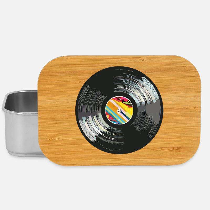 Vinyl_4 - Boîte à goûter - argent