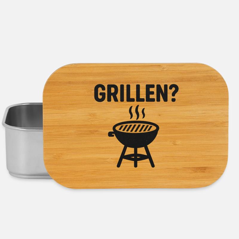 Grill - Lunch Box - silver