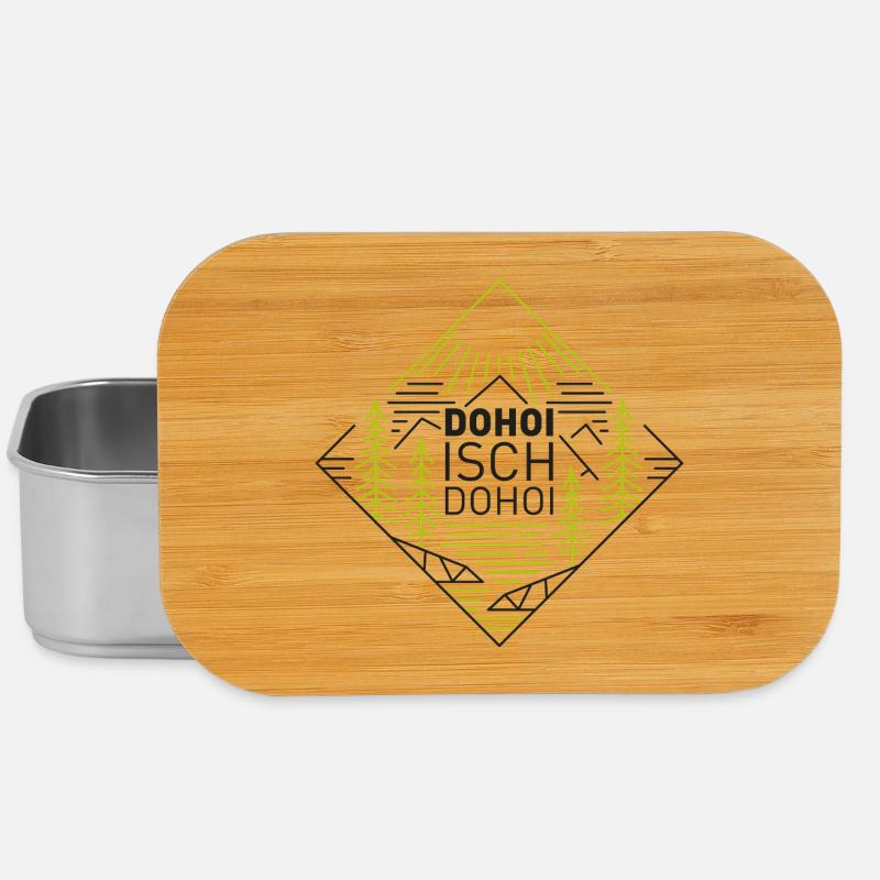 Dohoi isch dohoi - Lunch Box - Silber