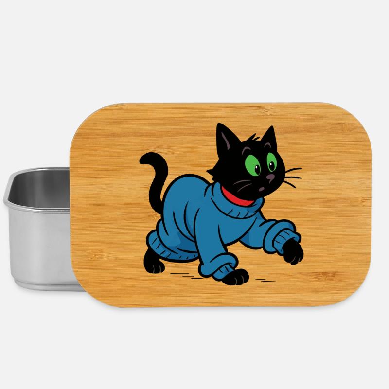 Meeko in oversized sweater - Lunch Box - silver