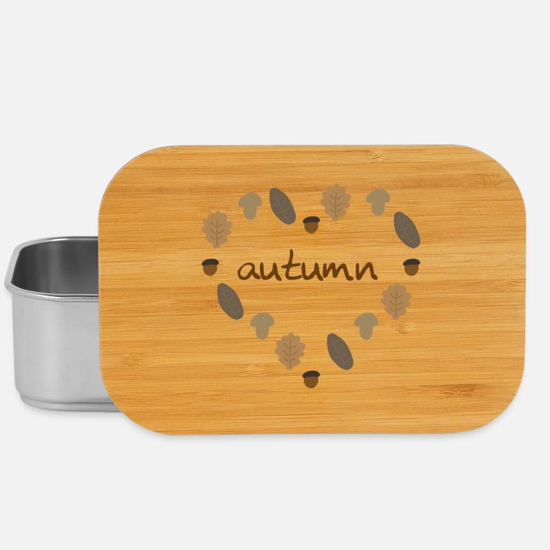 Amour d’automne - Boîte à goûter - argent