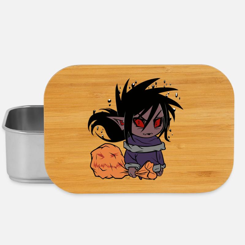 Chibi von Halloween - Lunch Box - Silber