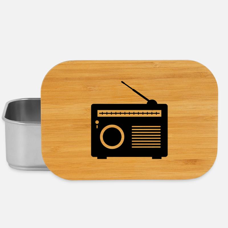 Radio - Lunch Box - Silber