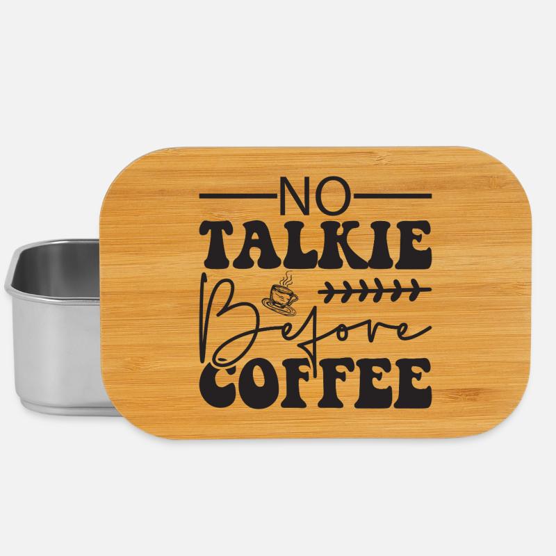 I don't say I love coffee - Lunch Box - silver