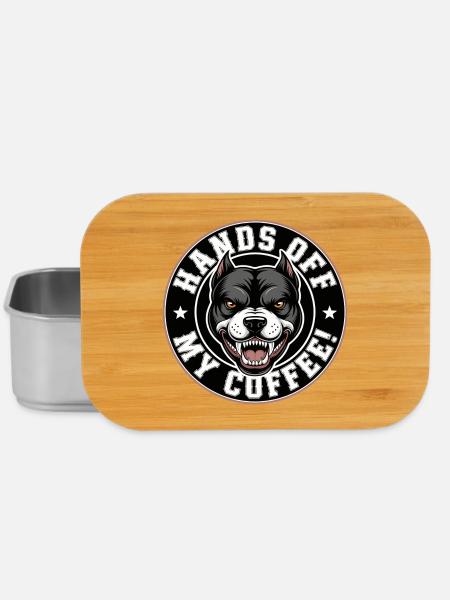 Hände weg von meinem Kaffee - Lunch Box - Silber
