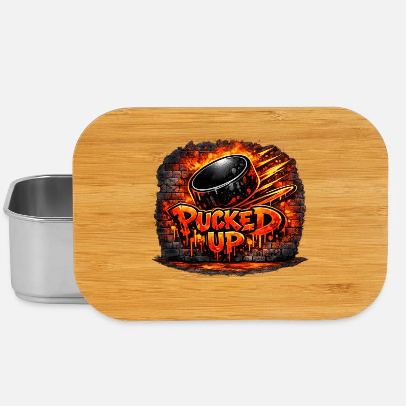 Firepuck Graffiti  - Lunch Box - Silber