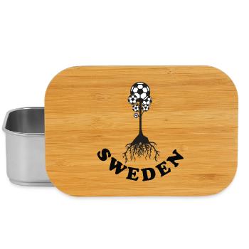 Arbre du football de Suède - Boîte à goûter - argent - Devant