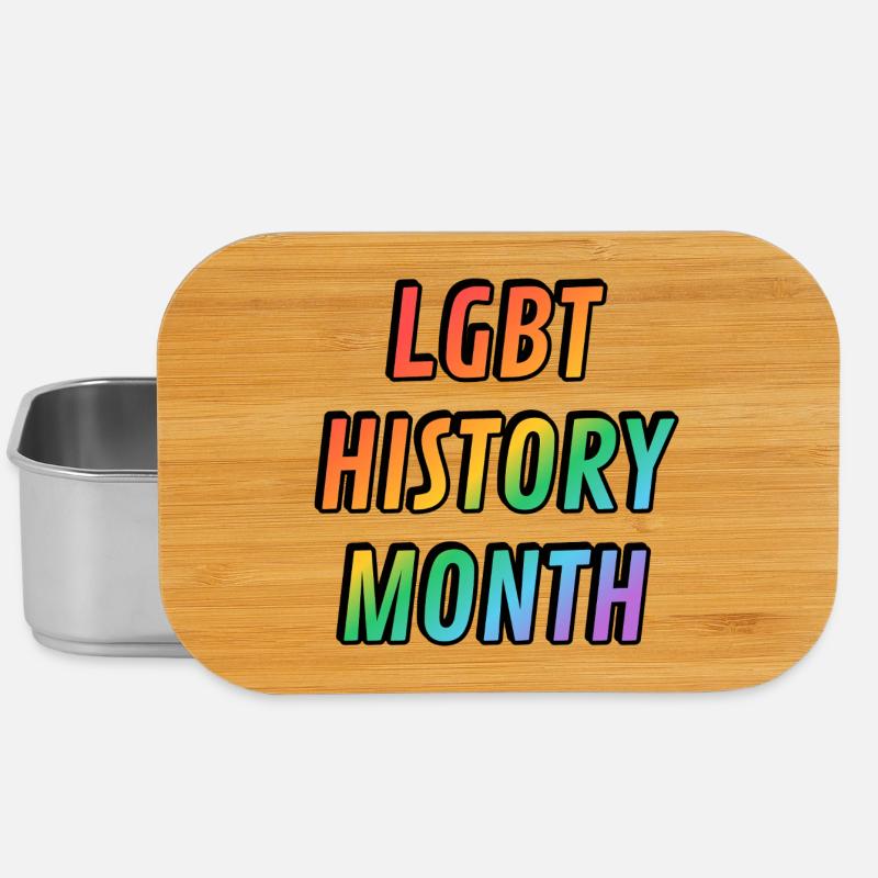 LGBT-Geschichtsmonat - Lunch Box - Silber