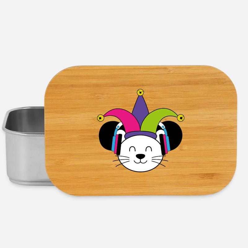 Carnival Mouse - Lunch Box - silver