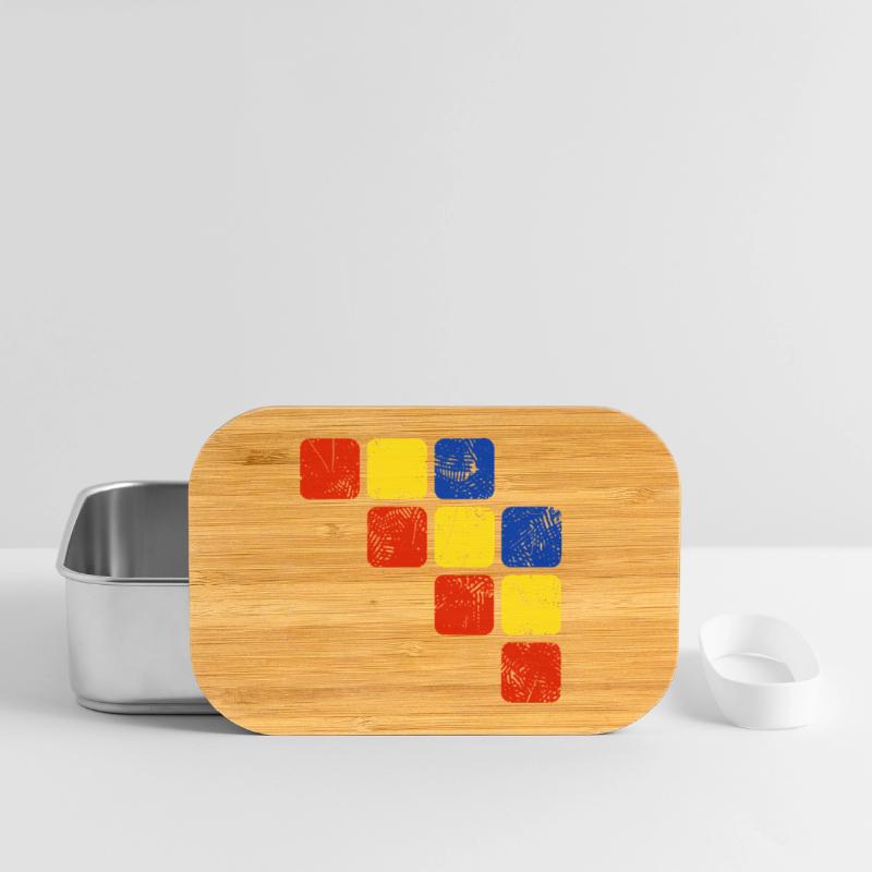 Colors Ornament Pattern - Basic Colors Lunch Box