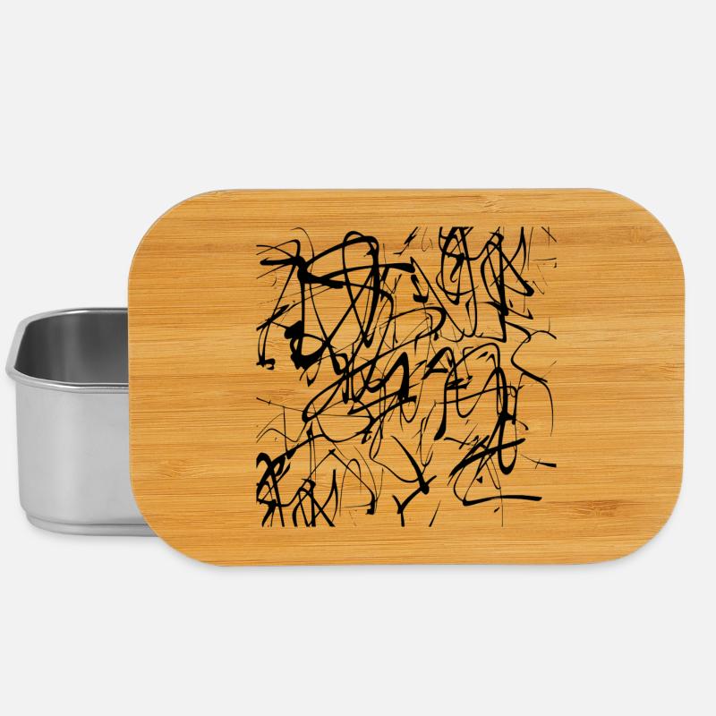 Art Lines - Lunch Box - silver