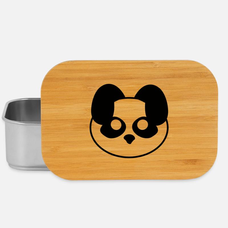 Plush: Pandy (Head) - Lunch Box - silver