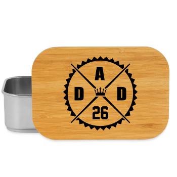 Dad 26 - Lunch Box - Silber - Vorne